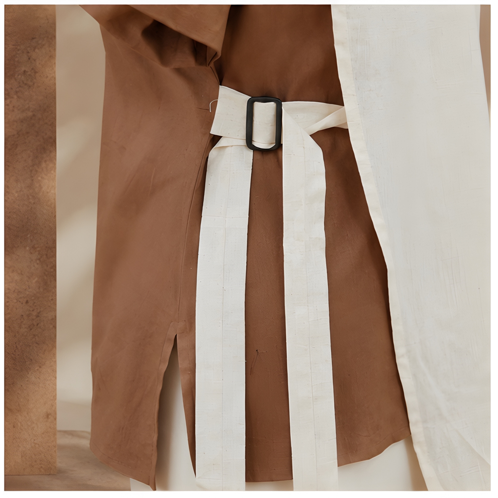 Earth & Ivory Asymmetrical Tunic