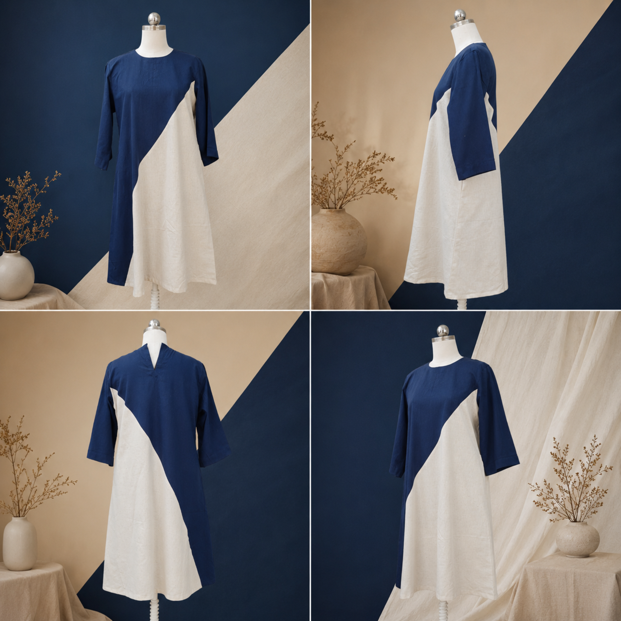 Azure Harmony Dress