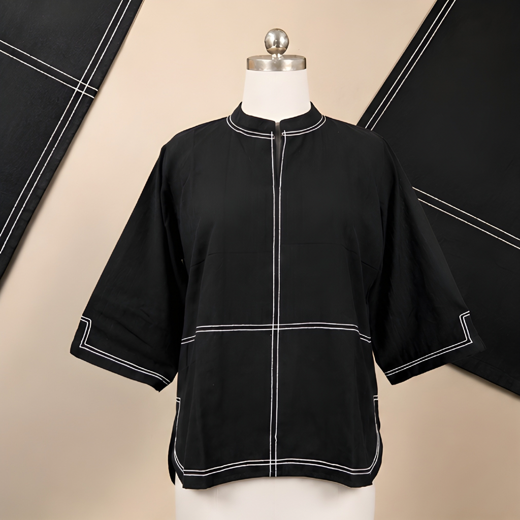 The Midnight Edge Artisan Shirt