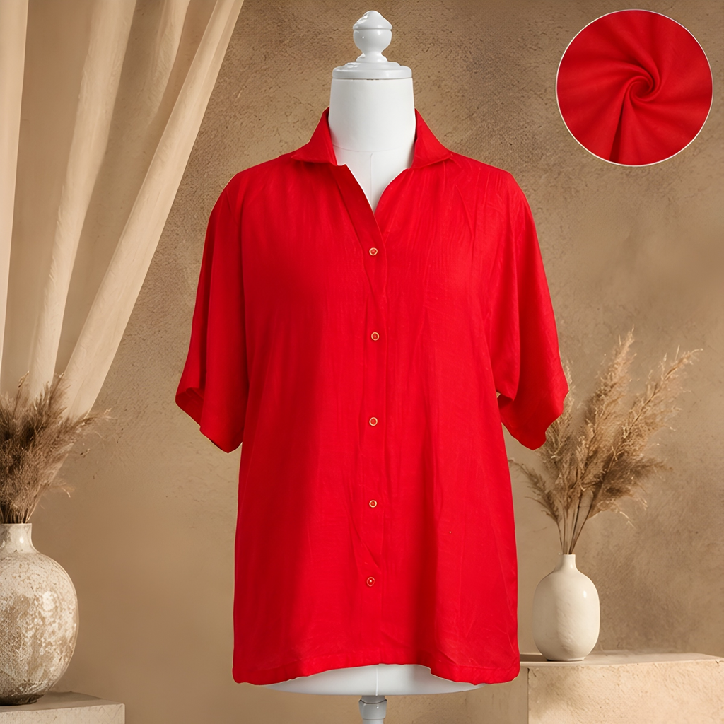 Scarlet Serenity Top