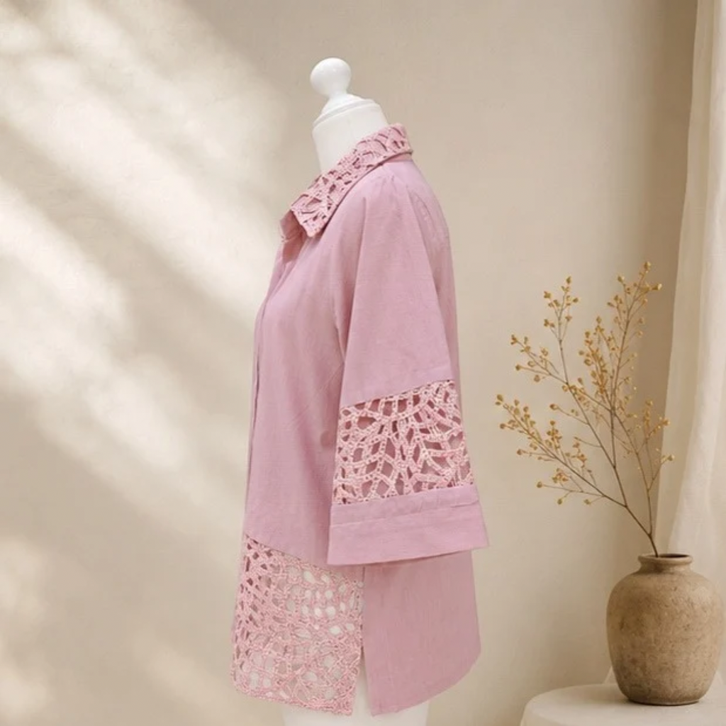 Rosé Crochet Luxe