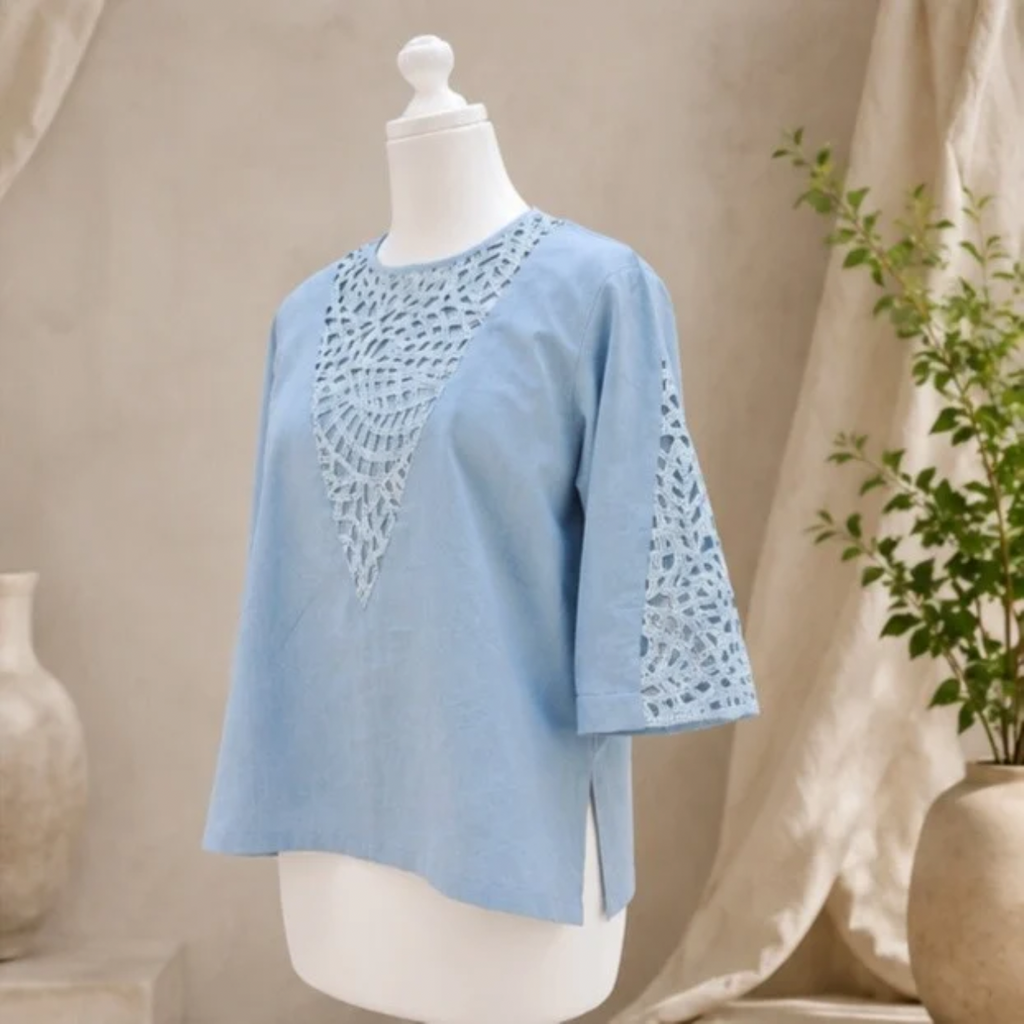 Azure Lace Serenity