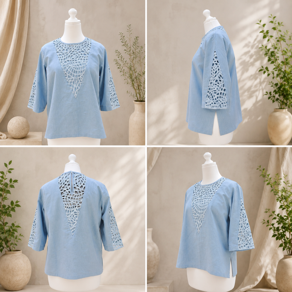 Azure Lace Serenity