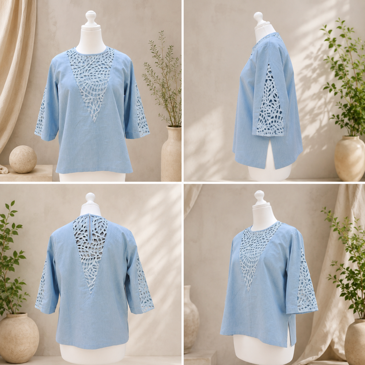 Azure Lace Serenity