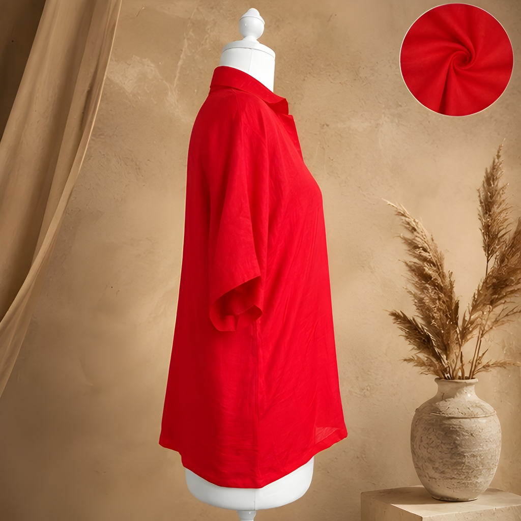 Scarlet Serenity Top