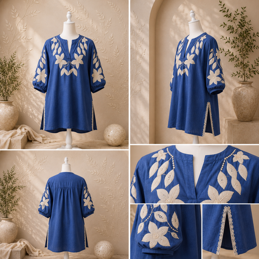 Olive Vein Kurta