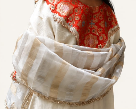 Ivory Rouge Kurta Set