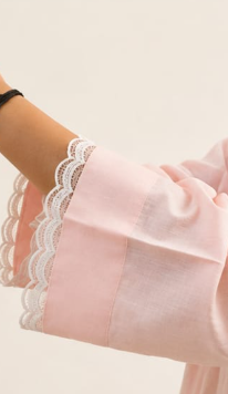 Blush Lace Shirt