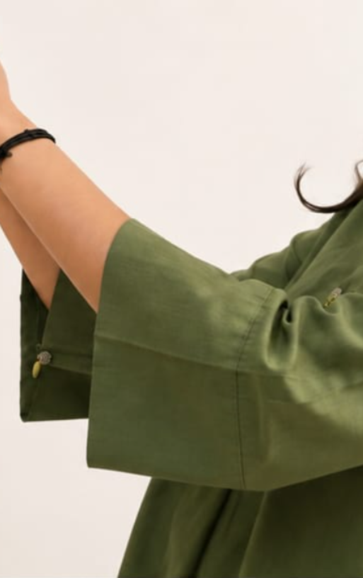 Olive Muse Tunic