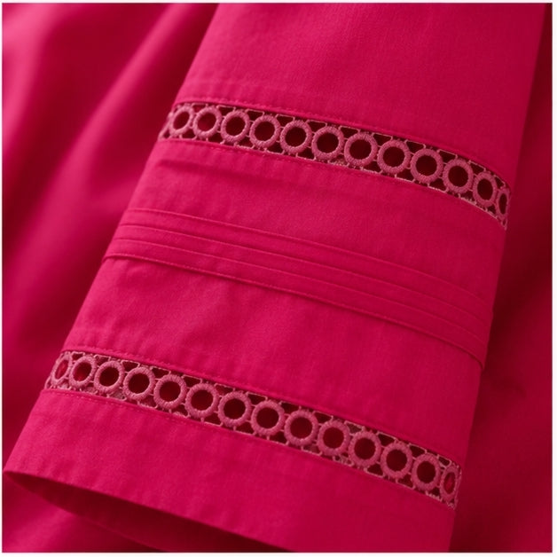 the Ruby Pink Lace Accent Straight