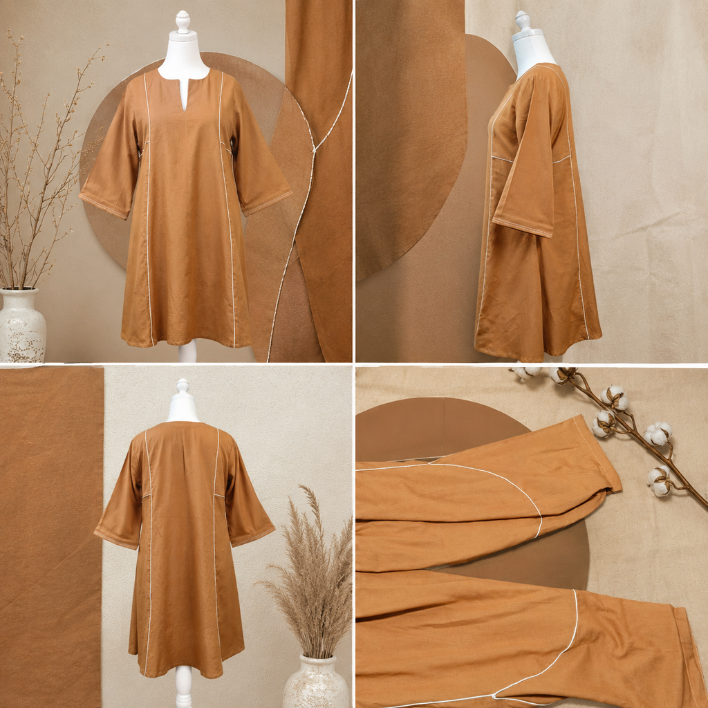the Camel Breeze A-Line Co-Ord